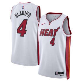 Dres Miami Heat Victor Oladipo 4 Nike 2022-23 Association Edition Bijela Swingman